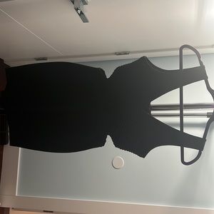 Parker Black cutout dress size medium